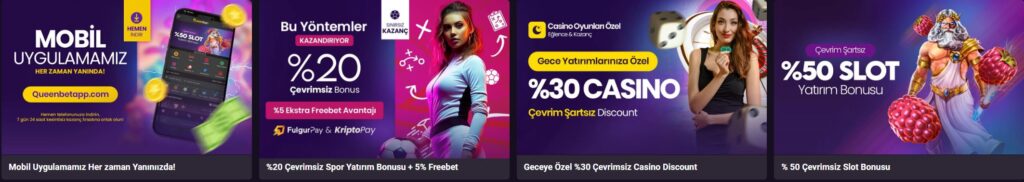 queenbet bonusları